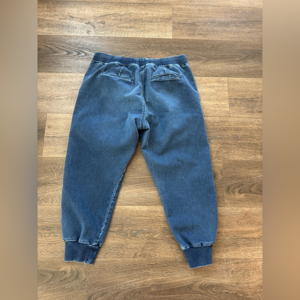 GAP Blue Jogger Pants, women’s size medium petite - Picture 6 of 7